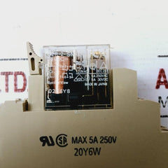 Omron G2R-2-sn-ap3 General Purpose Plug In Relay 24V Dc 5A 250Vac