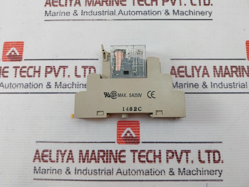 Omron G2R-2-sn Relay With Socket 24Vdc 1482C