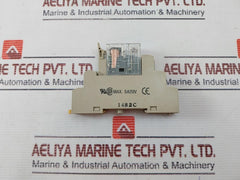 Lot Of 5X Omron G2R-2-sn Relay With Socket 24Vdc 1482C