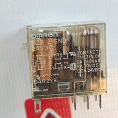 Omron G2R2SND Relay and Base 24vdc T60312