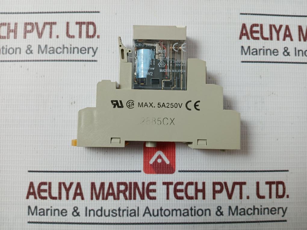 Omron G2R-2-sndi (S) General Purpose Relay With Base 120V Ac 24V Dc