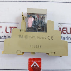 Omron G2R-2-sni(S) General Purpose Relay With Socket 5A 250V Ac