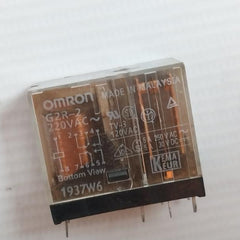 Omron G2R-2 General Purpose Power Relay 120Vac 5A 250V 1937W6