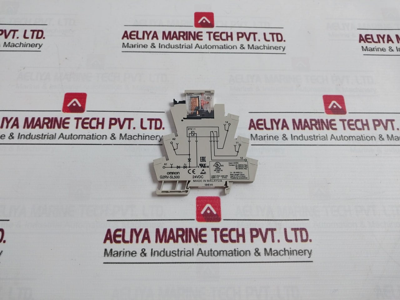 Omron G2Rv-sl500 Interface Relay Use 0.1 In Or 2.5Mm