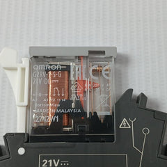 Omron G2Rv-sr500 Slim I/O Relay With A Din Rail Socket 24Vac/Dc 8.5 Mm