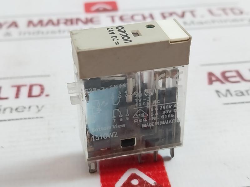 Omron G2r-2-sn(S) Relay 24v Dc 5a 250v Ac 30v Dc 1510w2