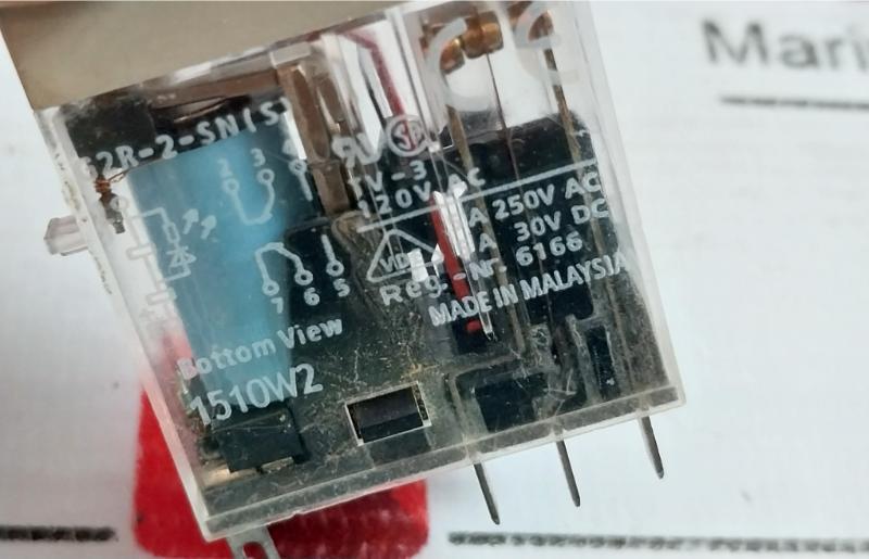 Omron G2r-2-sn(S) Relay 24v Dc 5a 250v Ac 30v Dc 1510w2