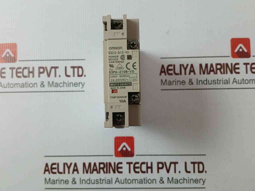 Omron G32A-a10-vd Power Device Cartridge 24-240Vac 50/60Hz