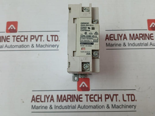 Omron G32A-a20-vd-x Power Device Cartridge For G3Pa-220B-vd-x 5-24Vdc 50/60Hz