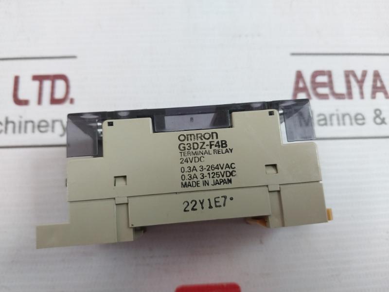 Omron G3Dz-f4B Terminal Relay 22Y1E7 24Vdc 0.3A