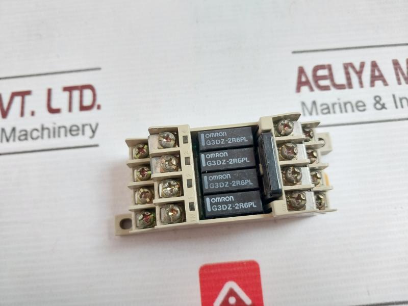 Omron G3Dz-f4B Terminal Relay 24Vdc 0.3A 3-264Vac G3Dz-2R6Pl