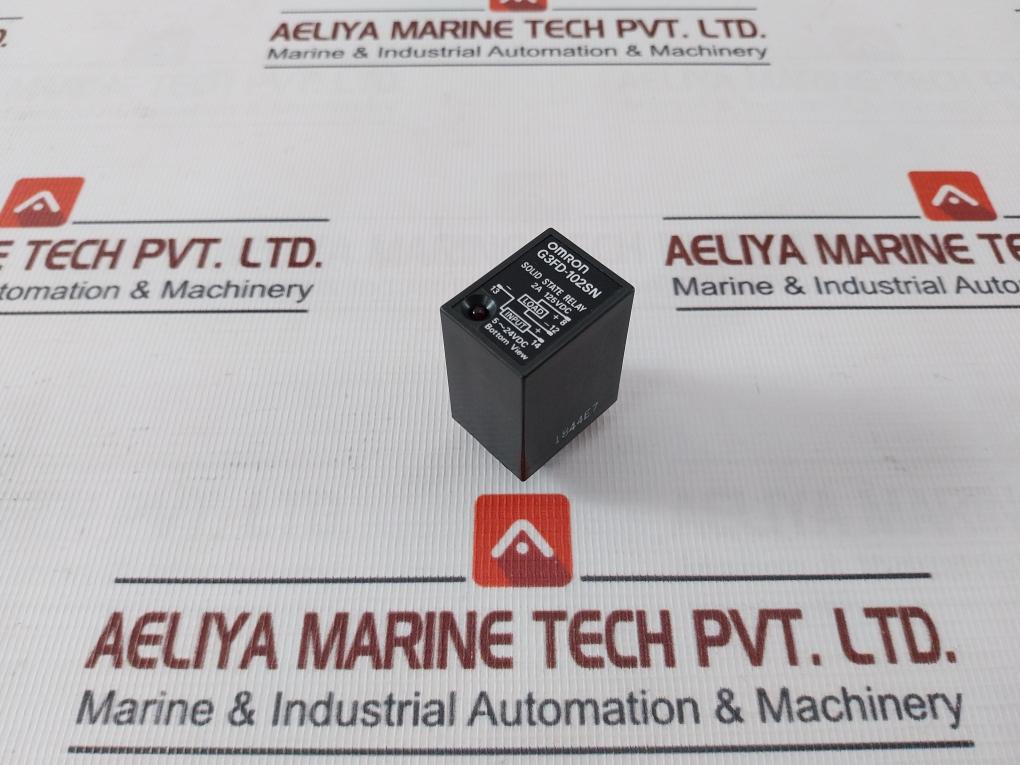 Omron G3Fd-102Sn Solid State Auxiliary Relay 2A 125Vdc 1Ss-1-000-003 5-24Vdc