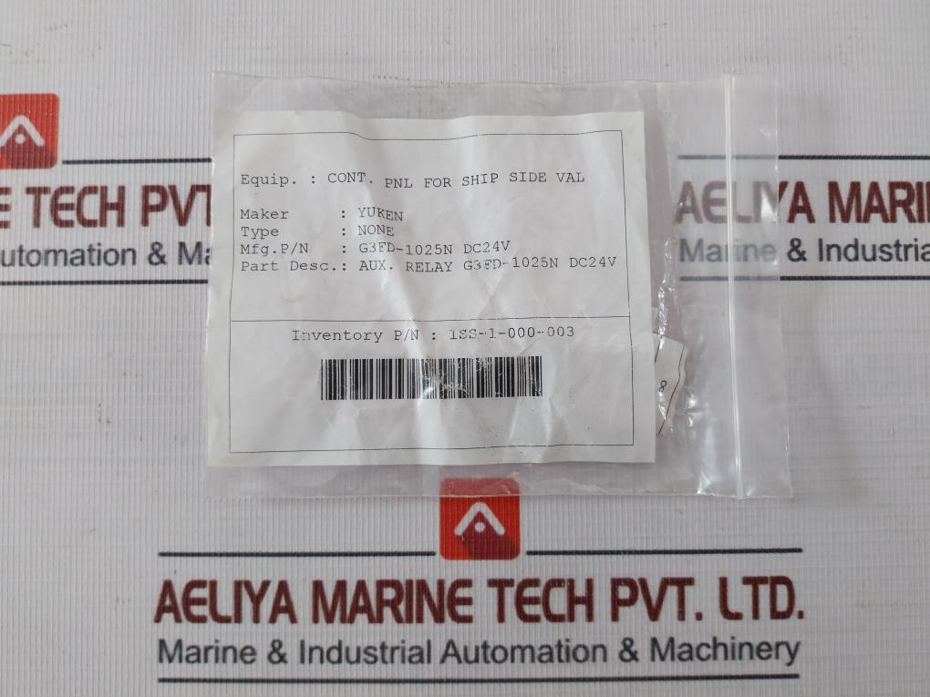 Omron G3Fd-102Sn Solid State Auxiliary Relay 2A 125Vdc 1Ss-1-000-003 5-24Vdc