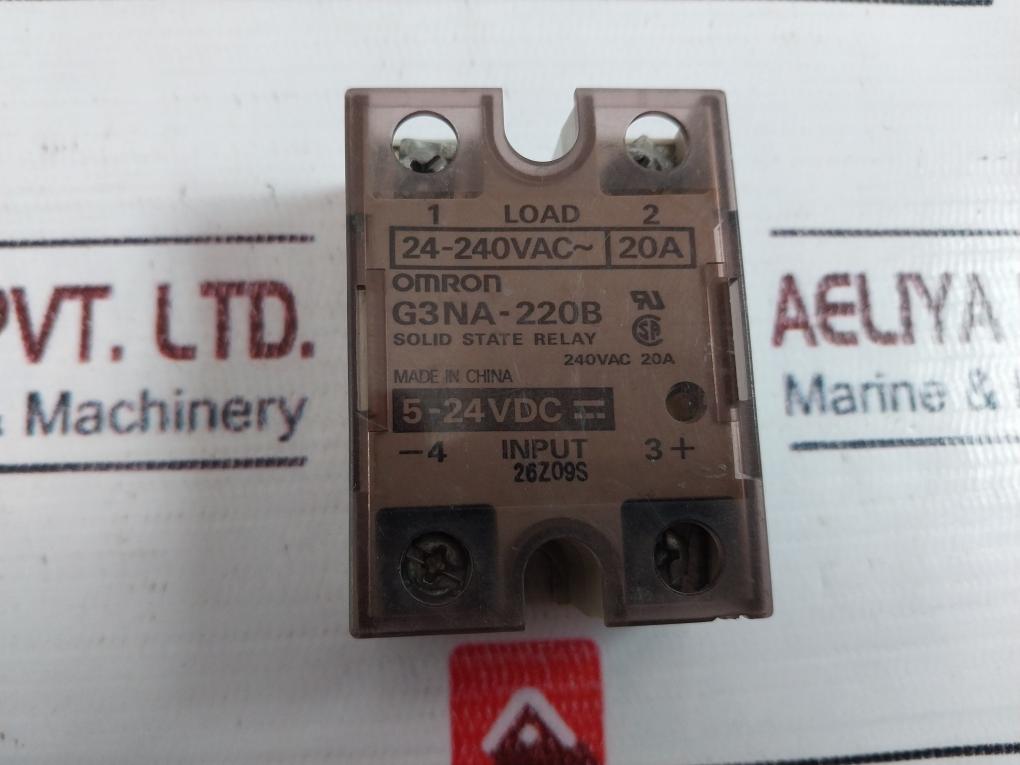 Omron G3Na-220B Solid State Relay 26Z09S 240Vac 20A