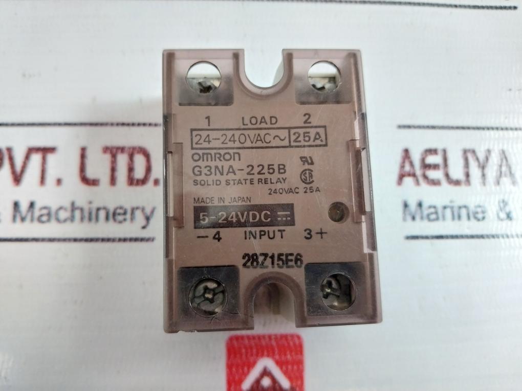 Omron G3na-225b Solid State Relay 240vac 25a