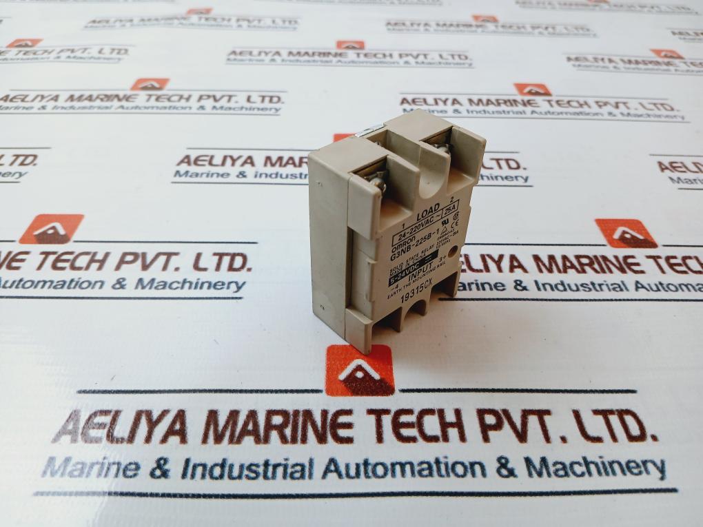 Omron G3Nb-225B-1 Solid State Relay 25A 24-220Vac~