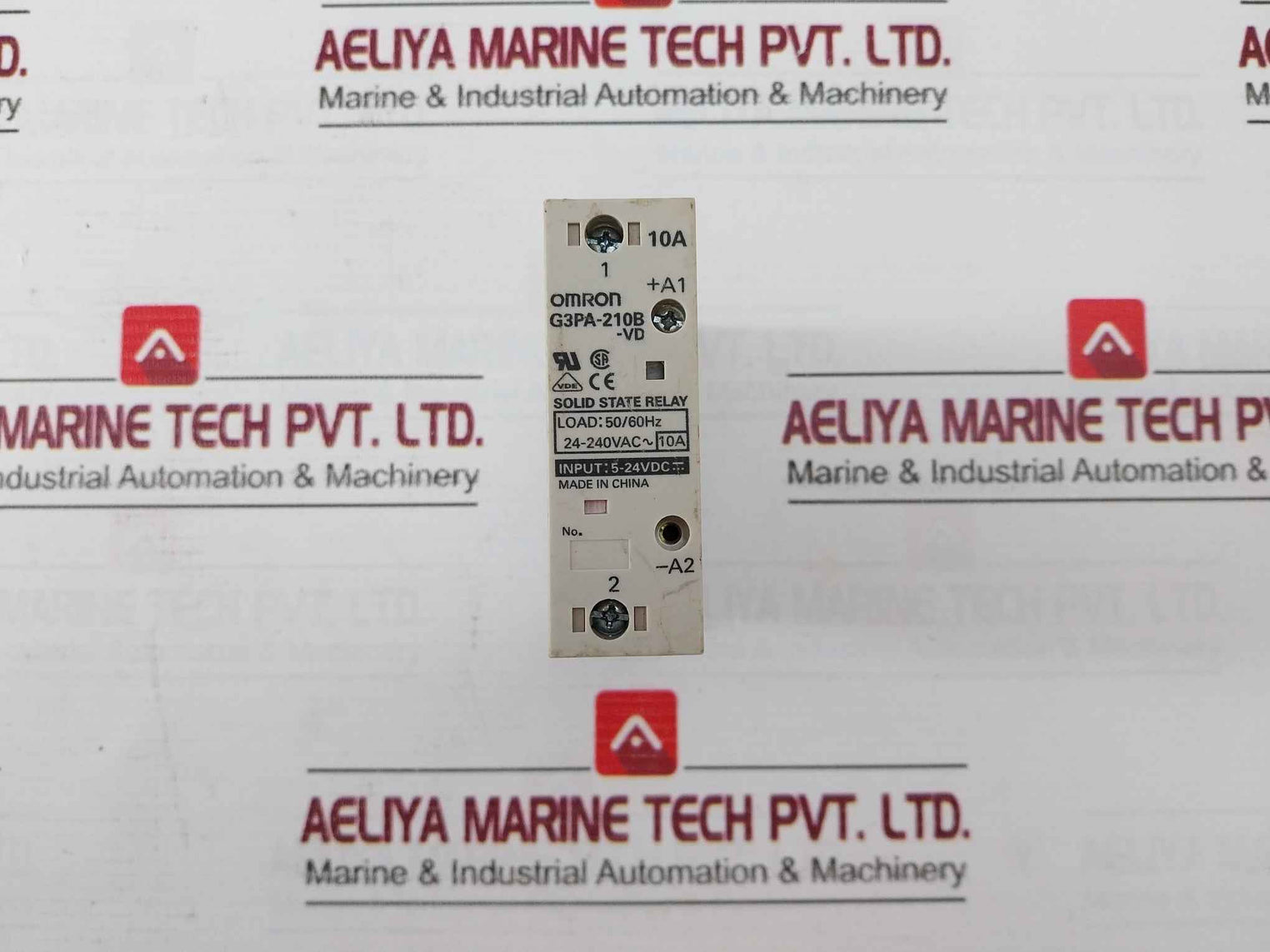 Omron G3Pa-210B-vd Solid State Relay 50/60 Hz 24-240Vac 10A