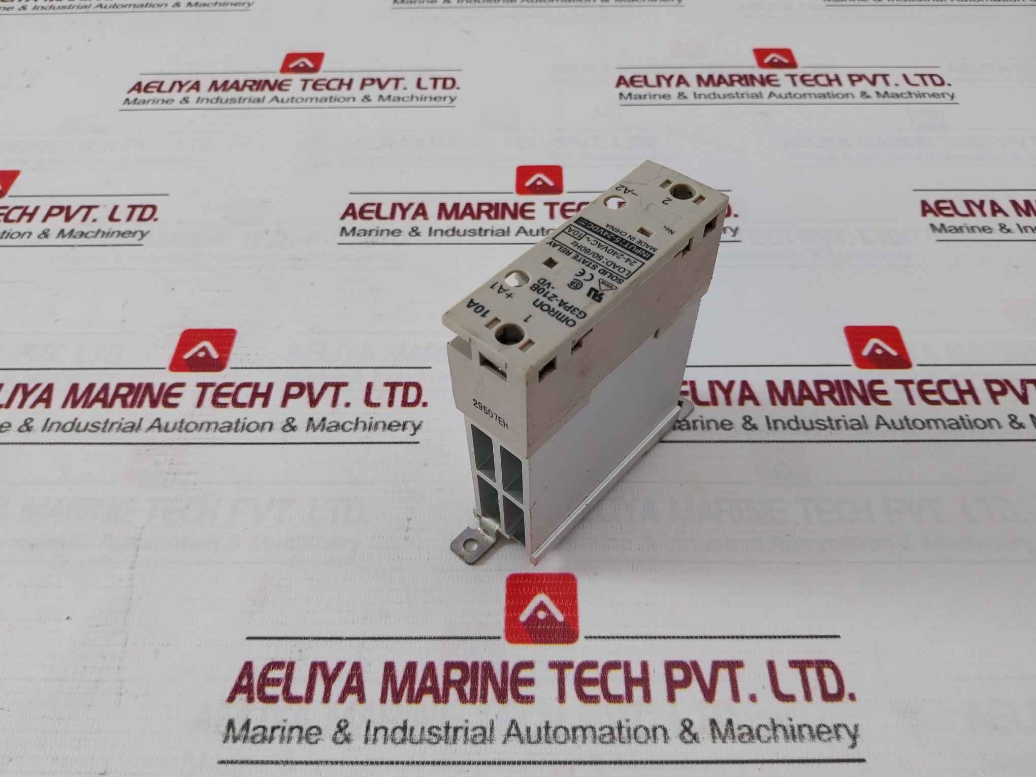 Omron G3Pa-210B-vd Solid State Relay 50/60 Hz 24-240Vac 10A