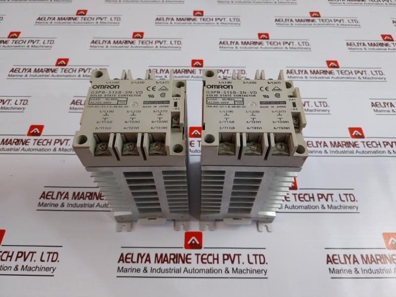 Omron G3Pb-515B-3N-vd Solid State Contactor 50/60Hz 25107Ep