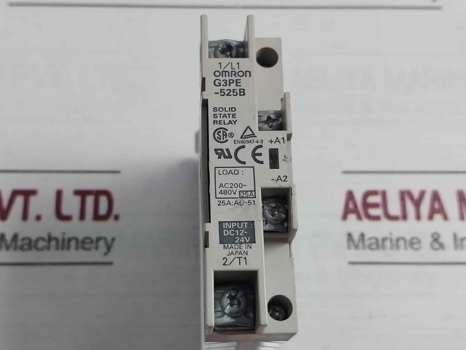 Omron G3Pe-525B Solid State Relay Load:Ac200-480V