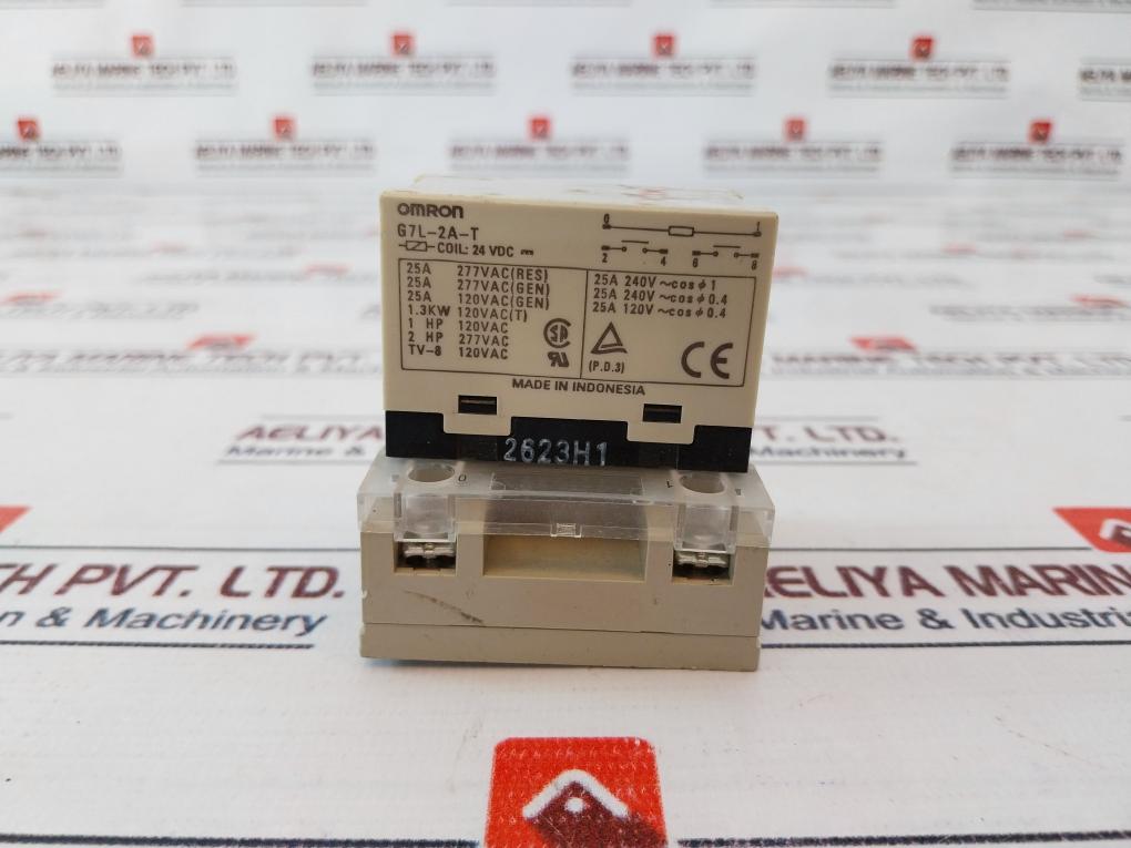 Omron G7L-2A-t General Purpose Relays 30A 277Vac