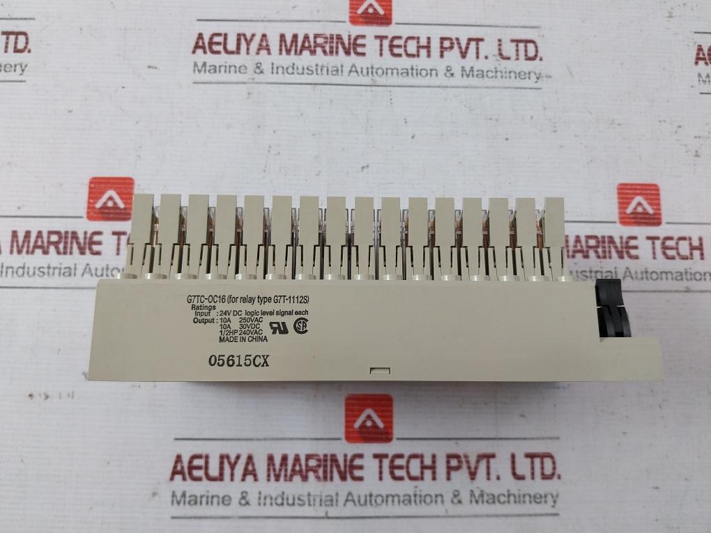Omron G7Tc-oc16 I/O Relay Terminal Block 24V Dc 10A 30Vdc P7Tf-os16 01615Cx