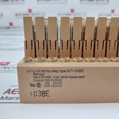 Omron G7Tc-oc16 Relay Terminal 10A 250Vac