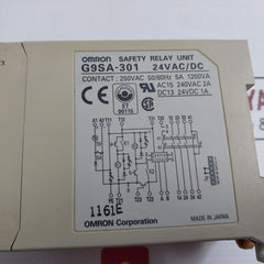 Omron G9Sa-301 Expansion Unit 250Vac 50/60Hz