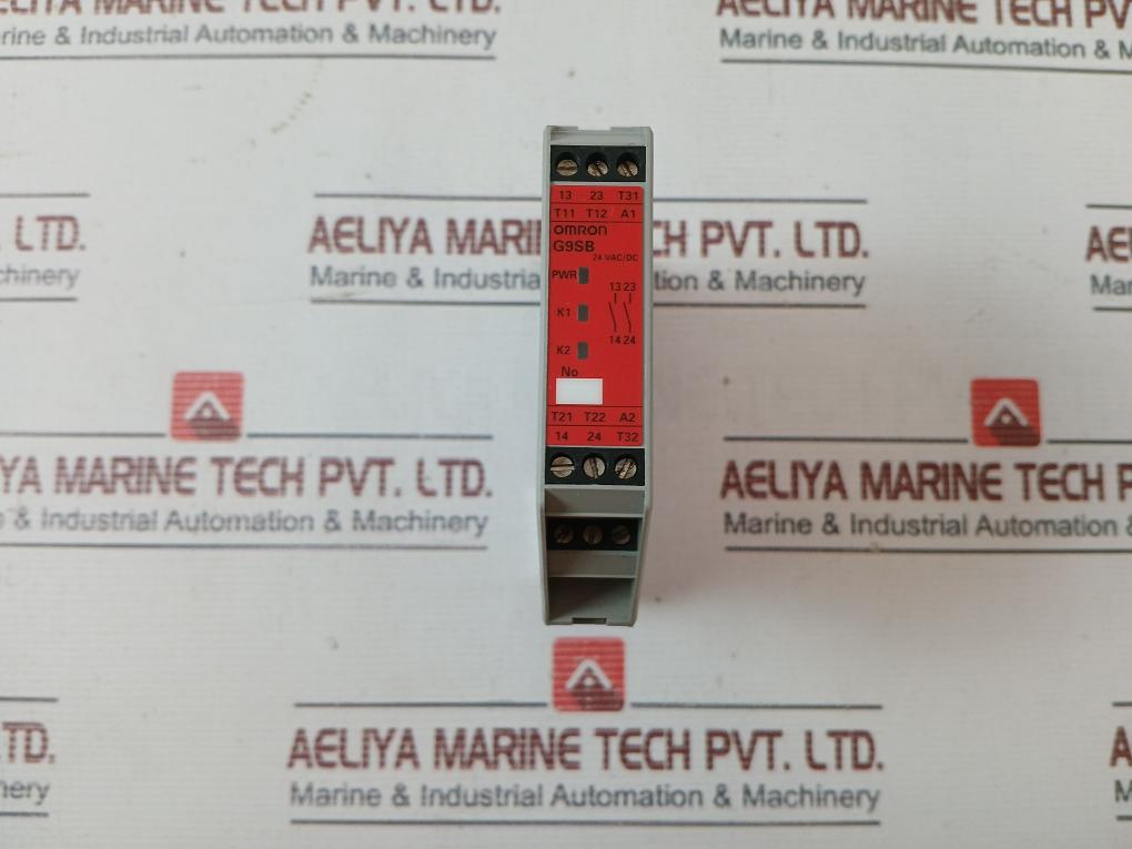 Omron G9Sb-200-d Safety Relay Unit 24Vac/Dc 250Vac 50/60Hz 5A 1250Va