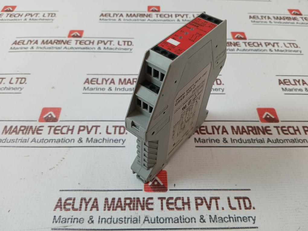 Omron G9Sb-200-d Safety Relay Unit 24Vac/Dc 250Vac 50/60Hz 5A 1250Va