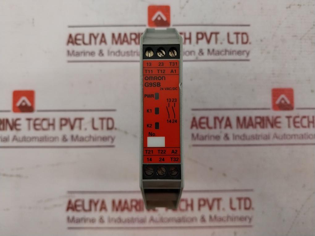 Omron G9Sb-200-d Safety Relay Unit 24Vac/Dc 250Vac 50/60Hz 5A