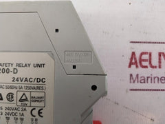 Omron G9Sb-200-d Safety Relay Unit 24Vac/Dc 250Vac 50/60Hz 5A