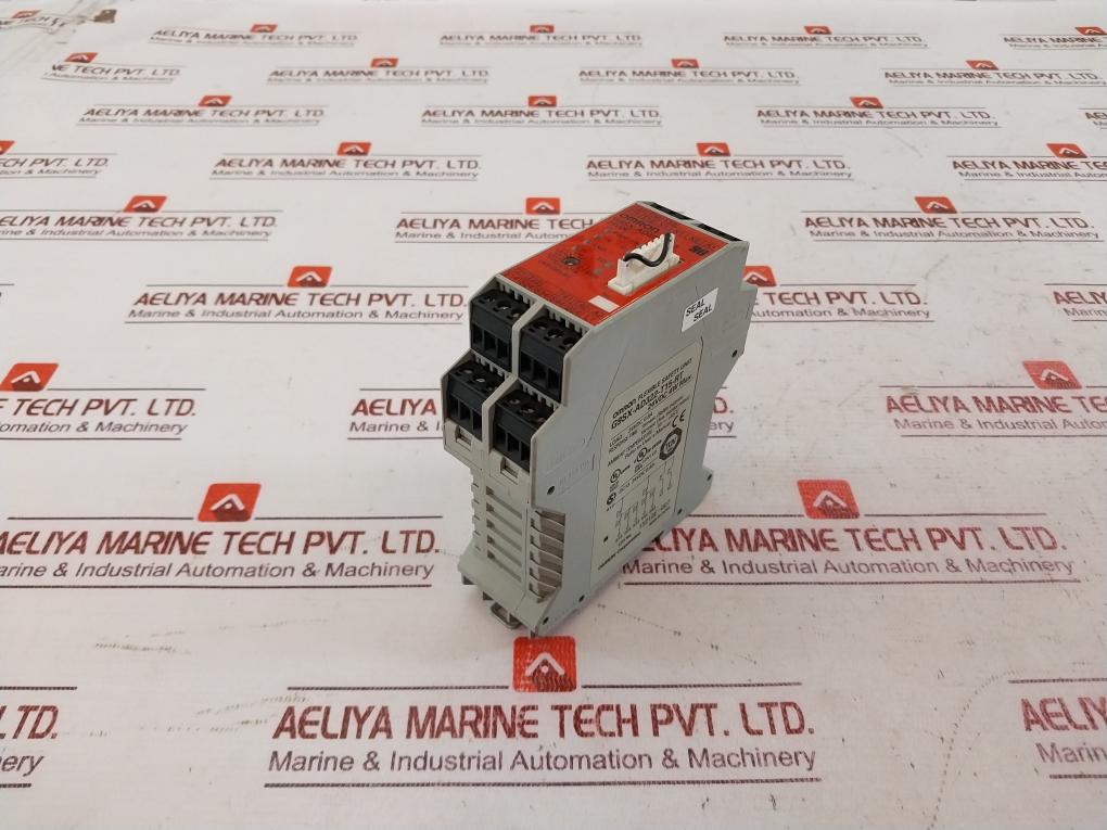 Omron G9Sx-ad322-t15-rt Flexible Safety Unit 24Vdc 4W 0.8A 15Msec