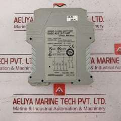 Omron G9Sx-ad322-t15-rt Flexible Safety Unit 24Vdc 4W 0.8A 15Msec