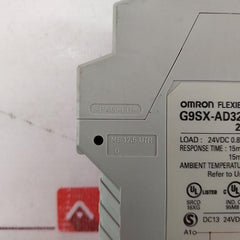 Omron G9Sx-ad322-t15-rt Flexible Safety Unit 24Vdc 4W 0.8A 15Msec