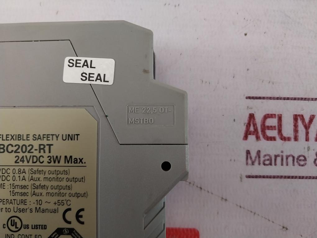 Omron G9Sx-bc202-rt Flexible Safety Unit 24Vdc 0.8A 3W 15Msec