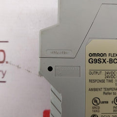 Omron G9Sx-bc202-rt Flexible Safety Unit 24Vdc 0.8A 3W 15Msec