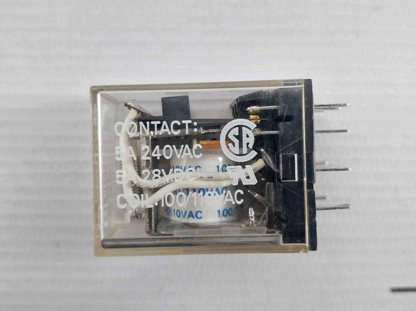 Omron General Purpose Relay Coil-100/110Vac My4