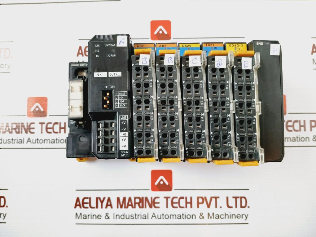 Omron Grt1-crt Input Output For Hoonga Machine 24Vdc 80W