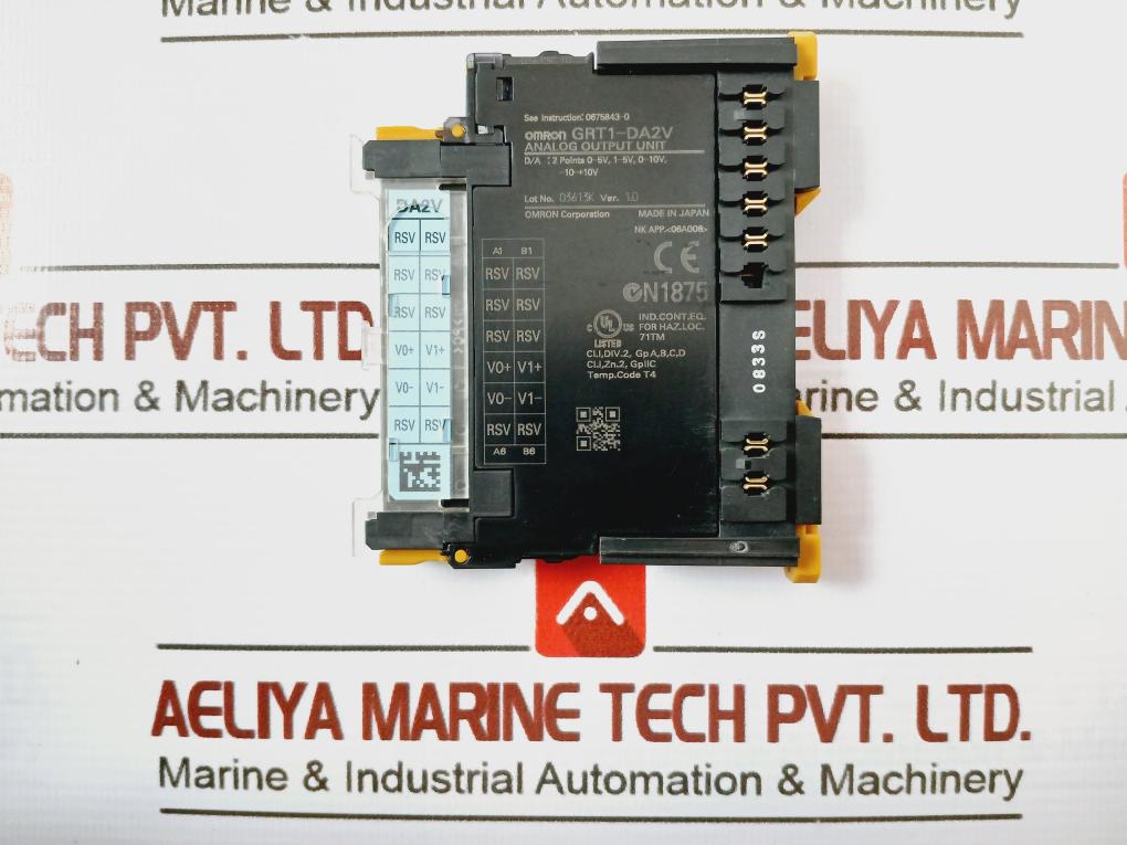 Omron Grt1-crt Input Output For Hoonga Machine 24Vdc 80W