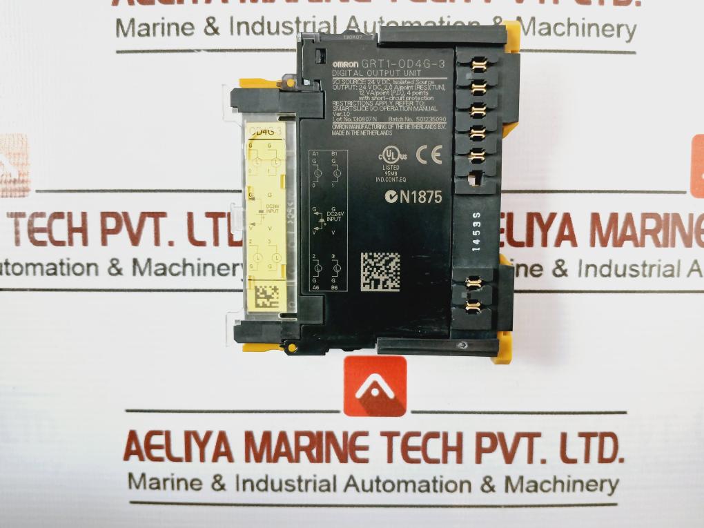 Omron Grt1-crt Input Output For Hoonga Machine 24Vdc 80W