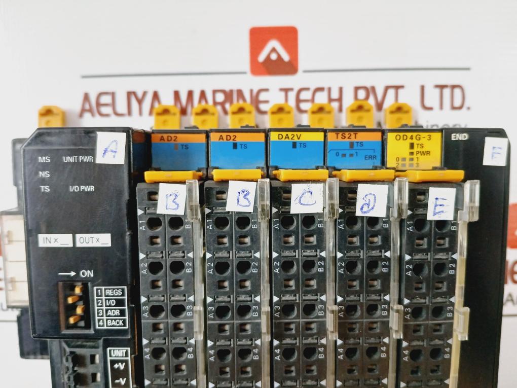 Omron Grt1-crt Input Output For Hoonga Machine 24Vdc 80W