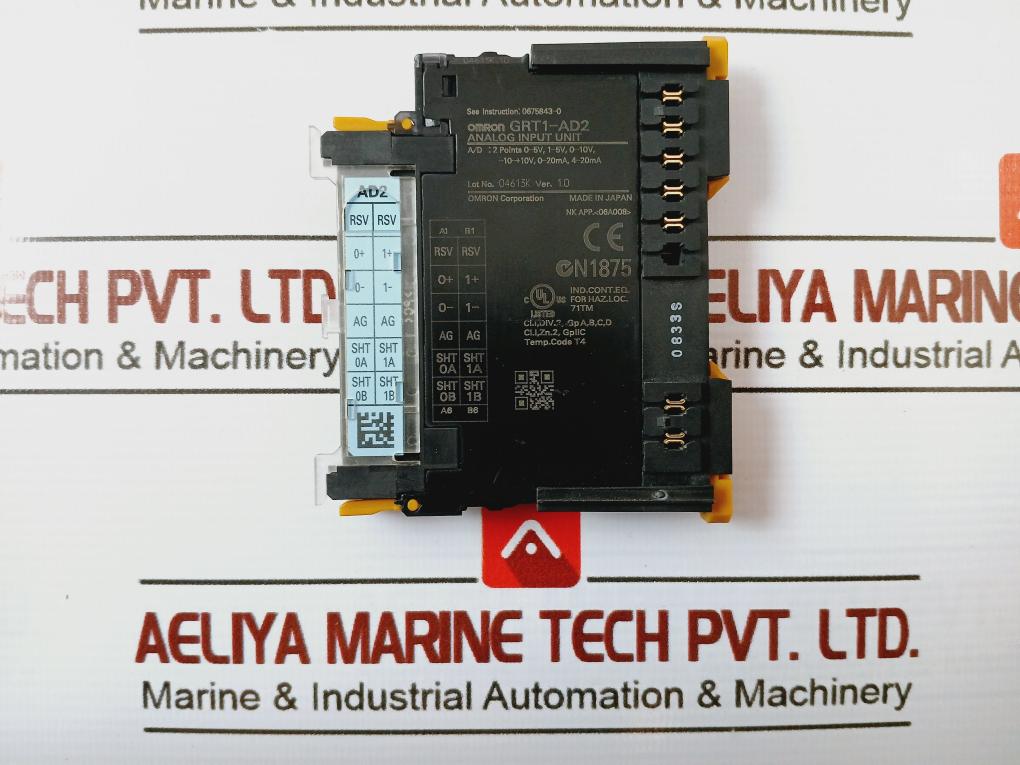 Omron Grt1-crt Input Output For Hoonga Machine 24Vdc 80W