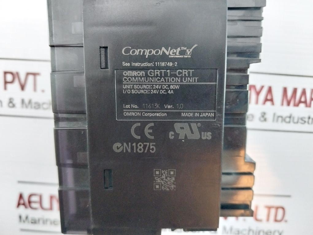 Omron Grt1-end Componet End Unit W/ Grt1-crt Grt1-ad2 Grt1-da2V Grt1-ts2T
