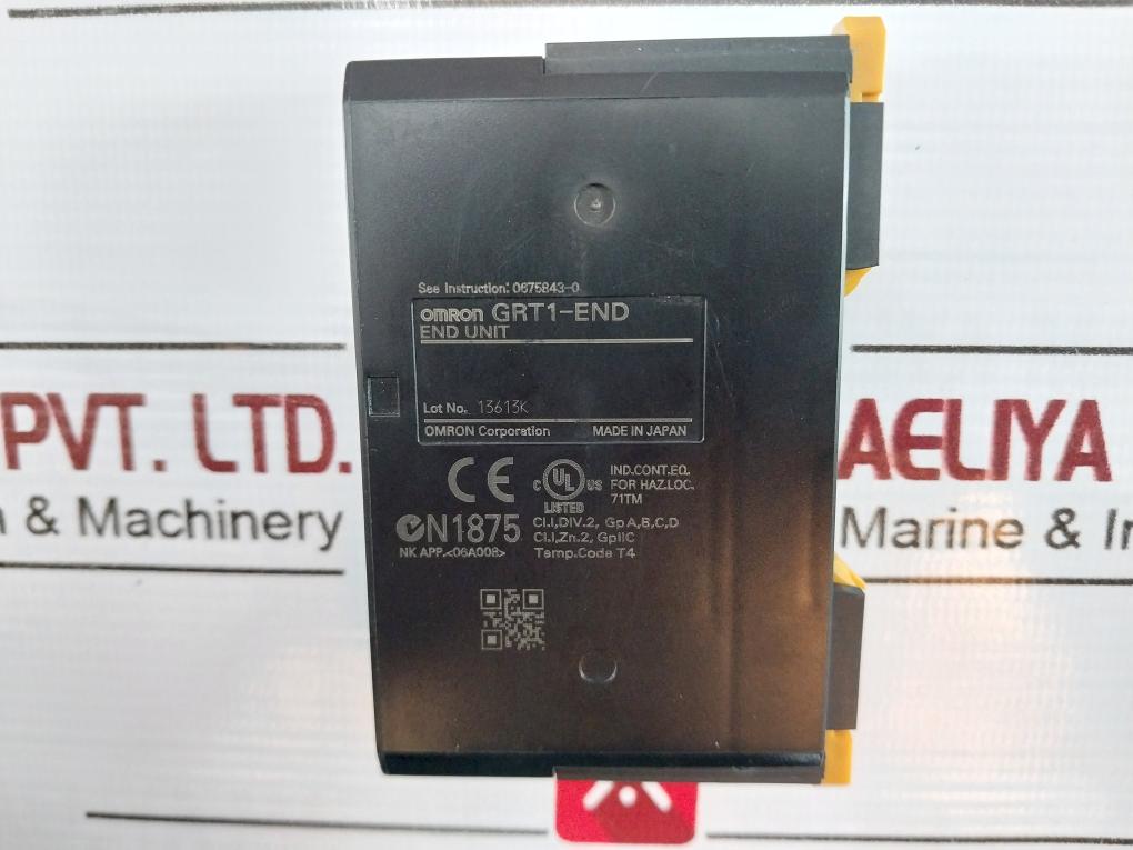 Omron Grt1-end Componet End Unit W/ Grt1-crt Grt1-ad2 Grt1-da2V Grt1-ts2T