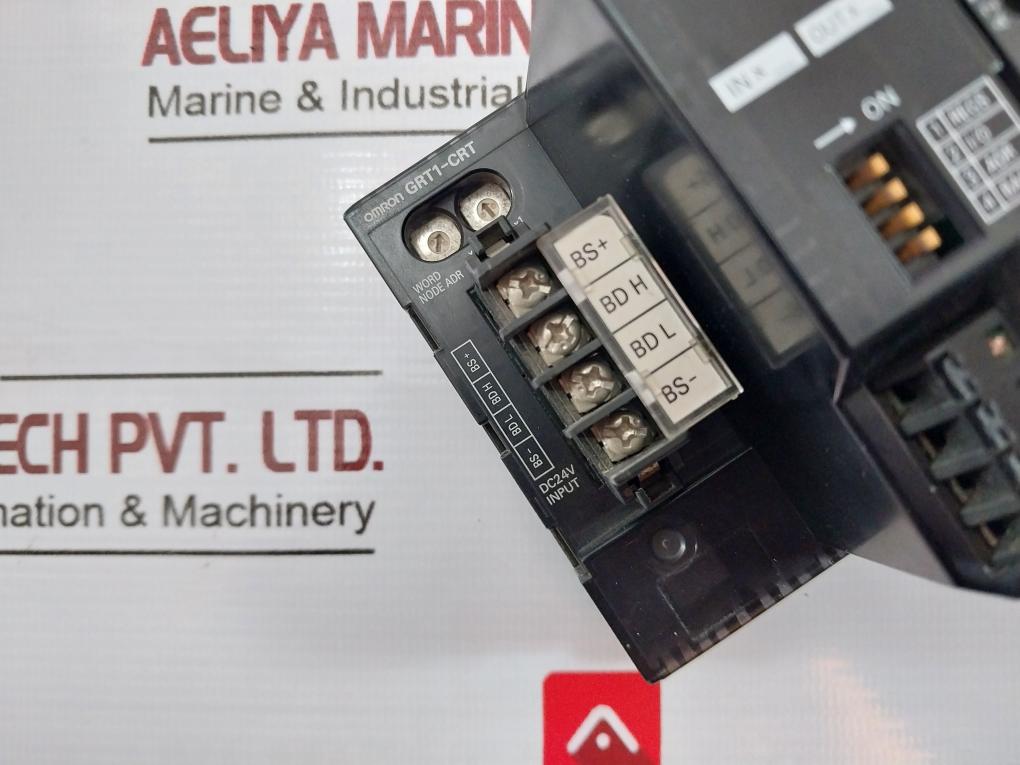 Omron Grt1-end Componet End Unit W/ Grt1-crt Grt1-ad2 Grt1-da2V Grt1-ts2T