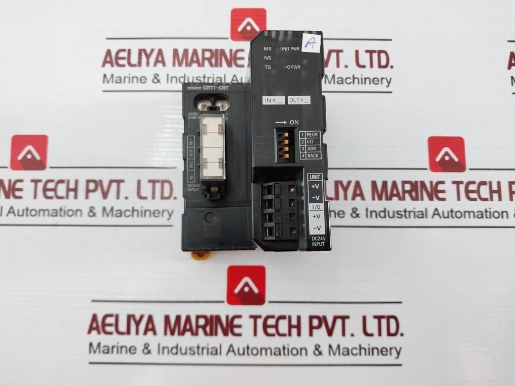 Omron Grt1-end Componet End Unit W/ Grt1-crt Grt1-ad2 Grt1-da2V Grt1-ts2T