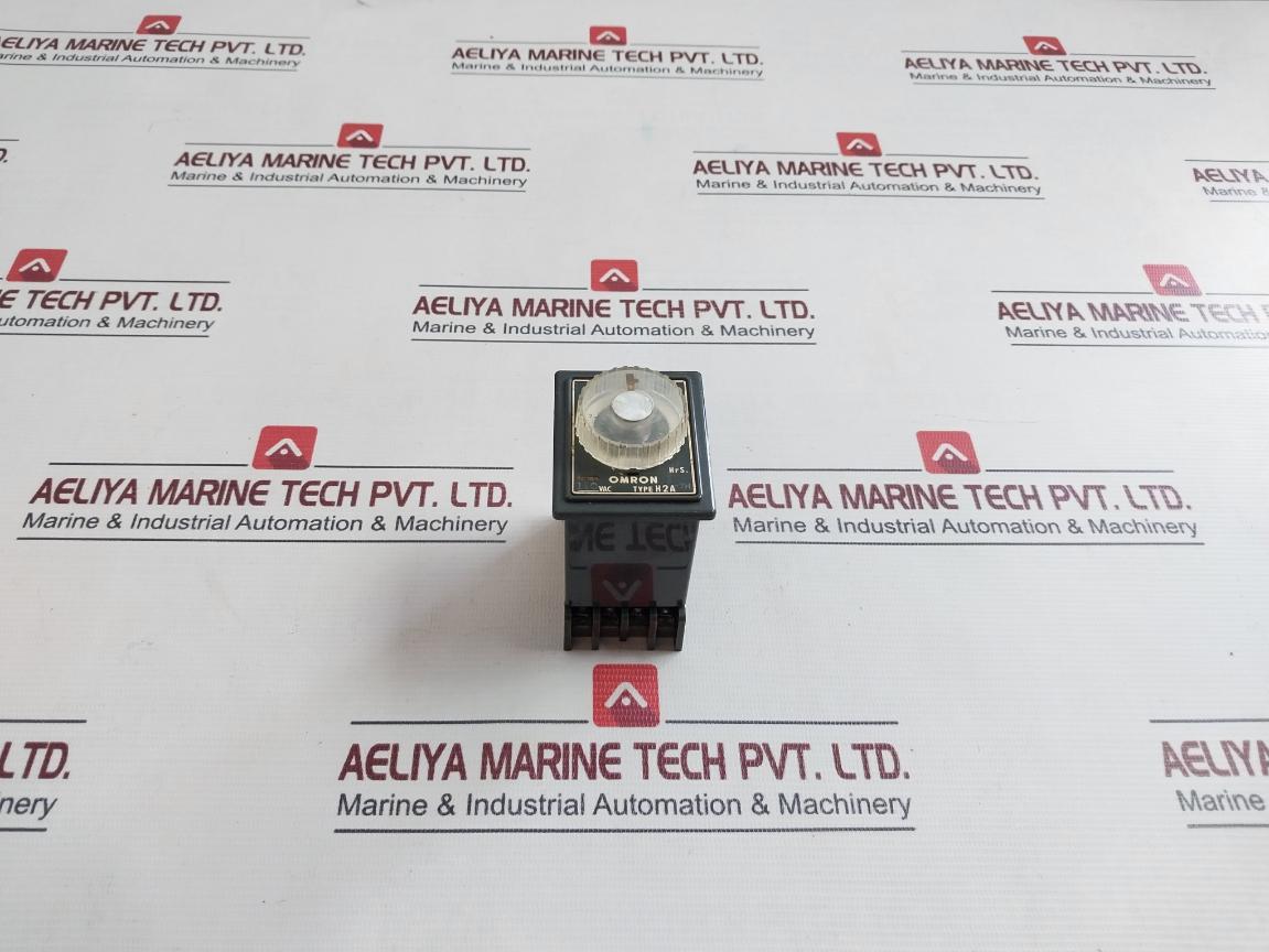 Omron H2A-7H Motor Driven Timer 0 To 7Hrs 0 To 6Hrs 200Vac 50/60Hz 4Va