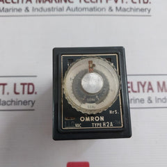 Omron H2A-7H Motor Driven Timer 0 To 7Hrs 0 To 6Hrs 200Vac 50/60Hz 4Va