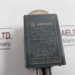 Omron H2A High-performance Motor Driven Timer 4Va 50/60Hz
